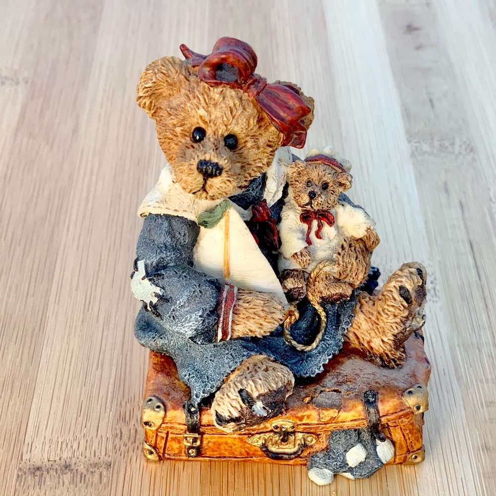 Boyds Bears & Friends™ Bailey Bear with Suitcase Figurine
